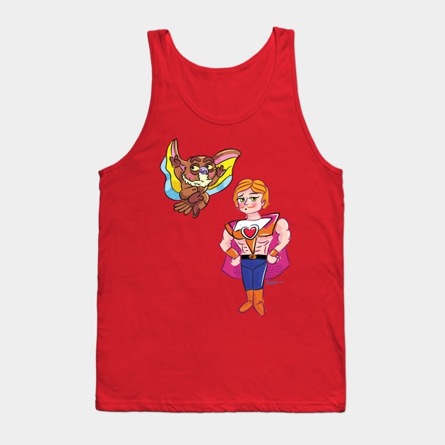 Bow and Kowl princess of power Tank Top by LADYLOVE